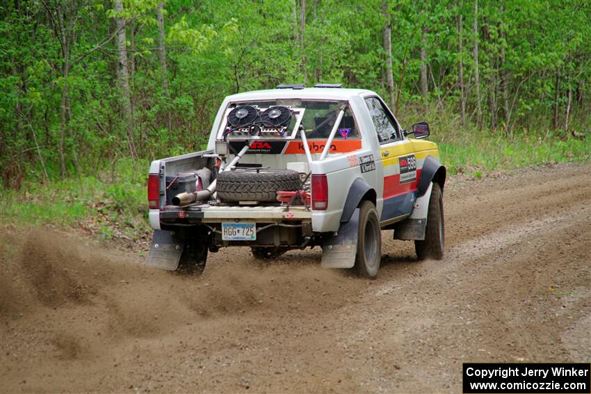 Scott Parrott / Shawn Silewski Chevy S-10 on SS2, Kabekona I.
