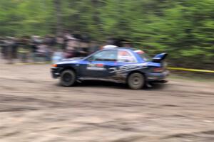 Dusty Peterke / Robert Judge Subaru Impreza on SS3, Steamboat I.