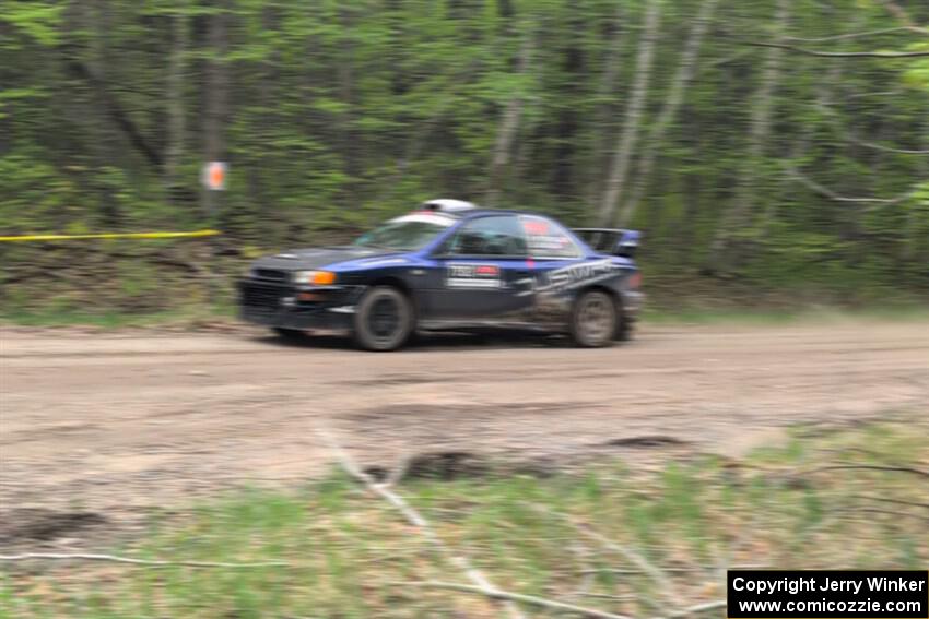 Dusty Peterke / Robert Judge Subaru Impreza on SS3, Steamboat I.