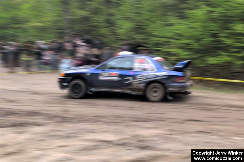 Dusty Peterke / Robert Judge Subaru Impreza on SS3, Steamboat I.