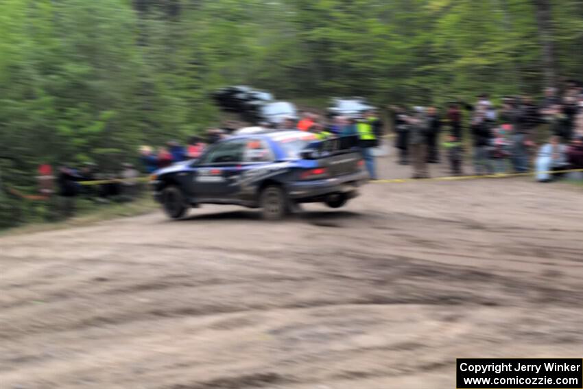 Dusty Peterke / Robert Judge Subaru Impreza on SS3, Steamboat I.