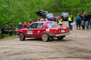 Levi Johnson / Lars Anderson BMW 325e on SS3, Steamboat I.