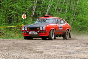Mike Hurst / Randall Short Ford Capri on SS3, Steamboat I.