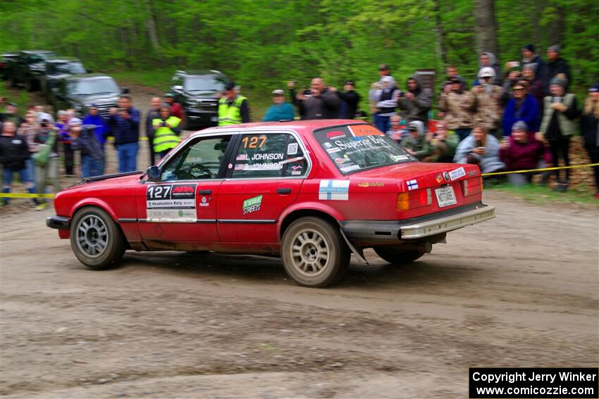 Levi Johnson / Lars Anderson BMW 325e on SS3, Steamboat I.
