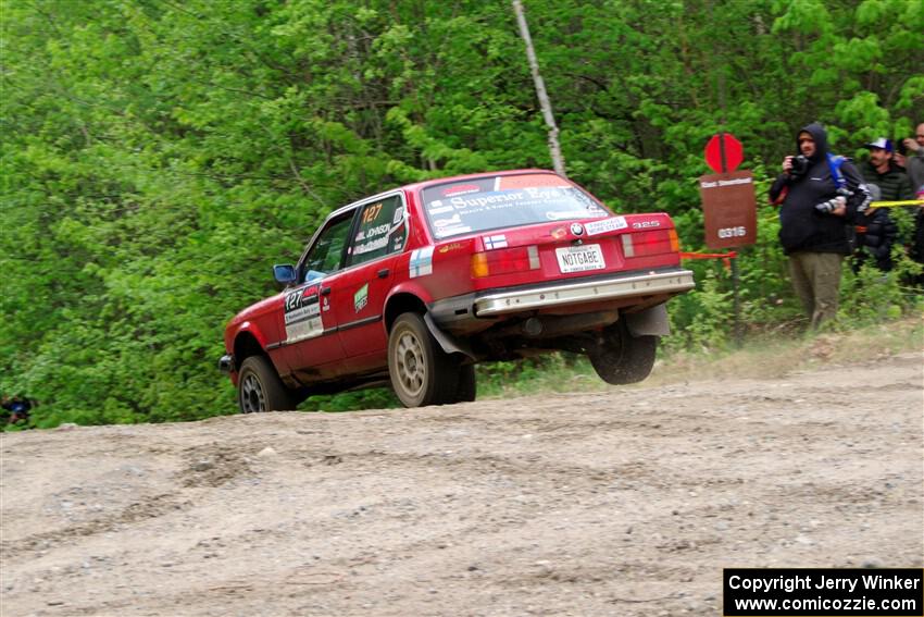 Levi Johnson / Lars Anderson BMW 325e on SS3, Steamboat I.