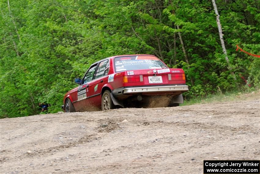 Levi Johnson / Lars Anderson BMW 325e on SS3, Steamboat I.