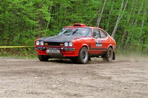 Mike Hurst / Randall Short Ford Capri on SS3, Steamboat I.