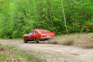 Mike Hurst / Randall Short Ford Capri on SS3, Steamboat I.