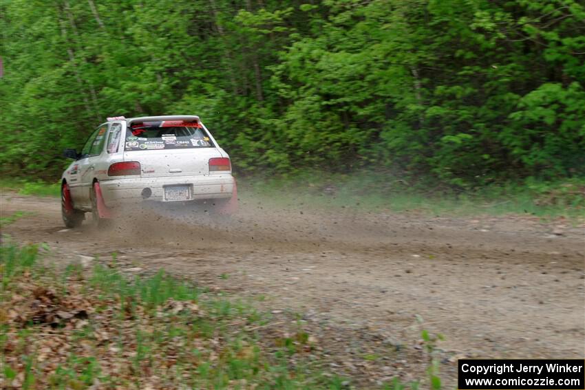Aidan Hicks / John Hicks Subaru Impreza Wagon on SS3, Steamboat I.