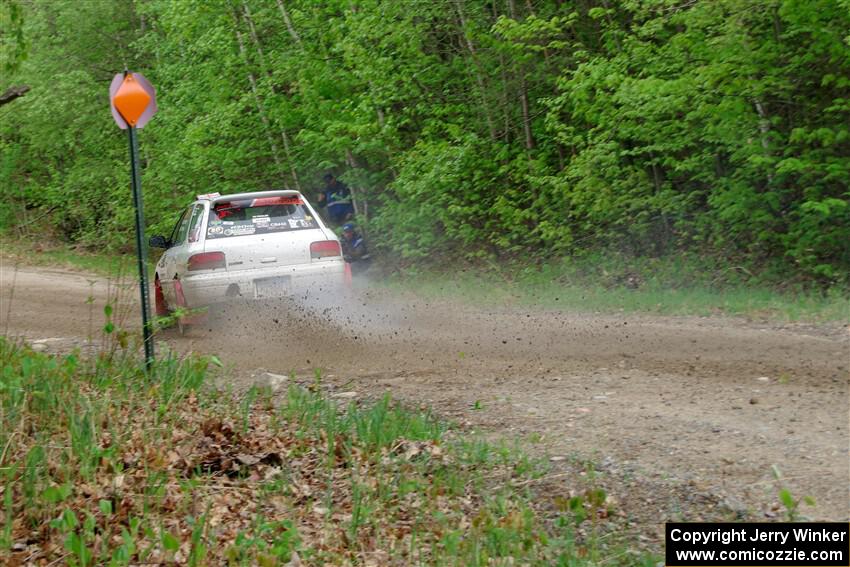 Aidan Hicks / John Hicks Subaru Impreza Wagon on SS3, Steamboat I.