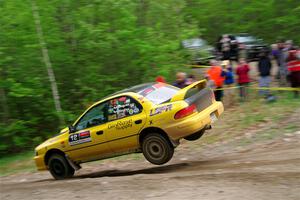 Steve Gingras / Katie Gingras Subaru Impreza on SS3, Steamboat I.