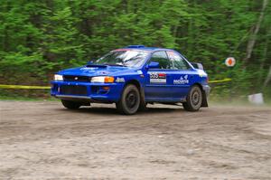 Connor Himes / Elliot Prusi Subaru Impreza on SS3, Steamboat I.