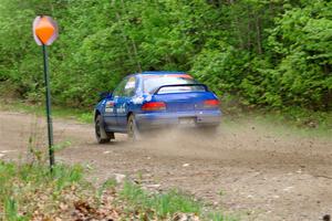 Connor Himes / Elliot Prusi Subaru Impreza on SS3, Steamboat I.
