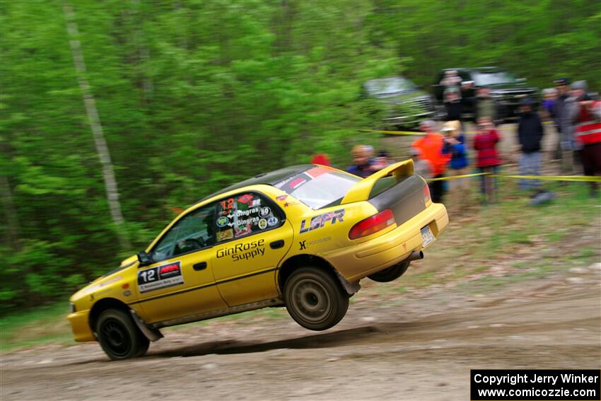 Steve Gingras / Katie Gingras Subaru Impreza on SS3, Steamboat I.