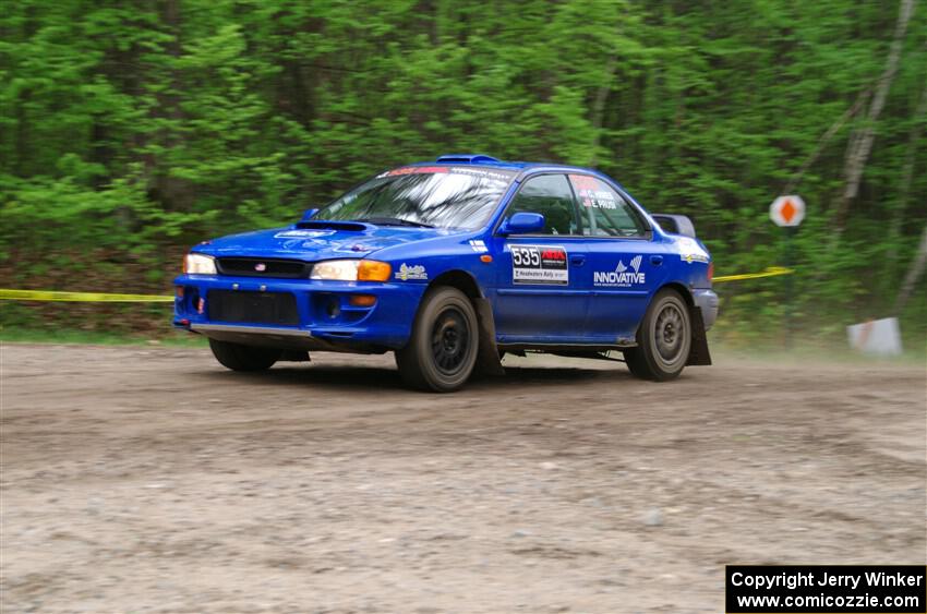 Connor Himes / Elliot Prusi Subaru Impreza on SS3, Steamboat I.