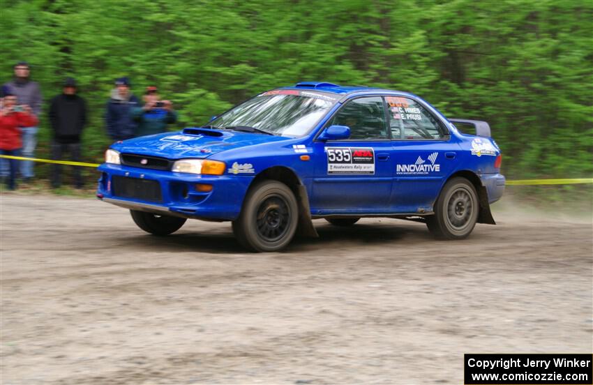 Connor Himes / Elliot Prusi Subaru Impreza on SS3, Steamboat I.