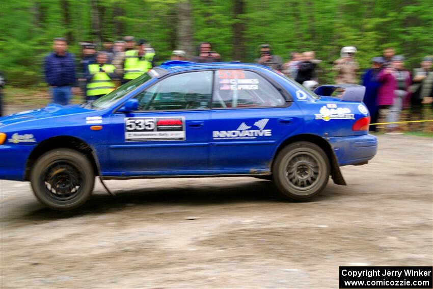 Connor Himes / Elliot Prusi Subaru Impreza on SS3, Steamboat I.