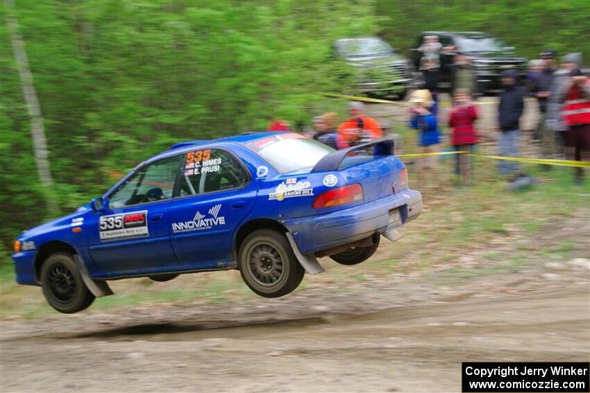 Connor Himes / Elliot Prusi Subaru Impreza on SS3, Steamboat I.
