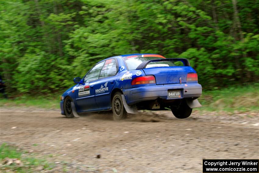 Connor Himes / Elliot Prusi Subaru Impreza on SS3, Steamboat I.