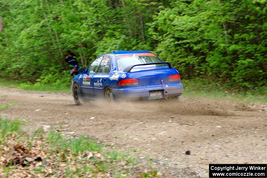 Connor Himes / Elliot Prusi Subaru Impreza on SS3, Steamboat I.