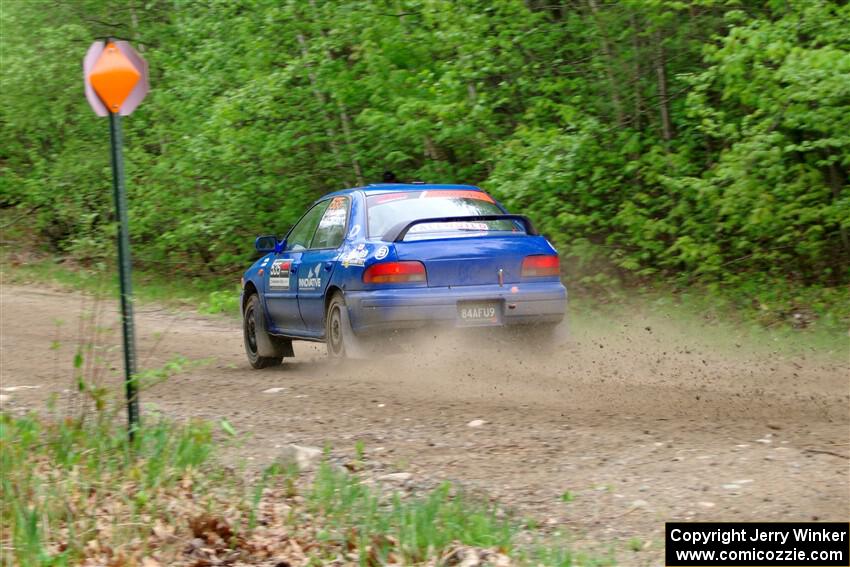 Connor Himes / Elliot Prusi Subaru Impreza on SS3, Steamboat I.