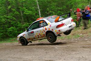 Richard Donovan / Andrew Rausch Subaru Impreza on SS3, Steamboat I.