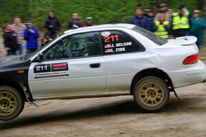 Jack Nelson / Isaac Zink Subaru Impreza on SS3, Steamboat I.