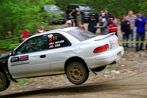 Jack Nelson / Isaac Zink Subaru Impreza on SS3, Steamboat I.