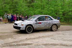 Peter Farrow / Jackson Sedivy Subaru WRX on SS3, Steamboat I.