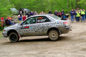 Peter Farrow / Jackson Sedivy Subaru WRX on SS3, Steamboat I.