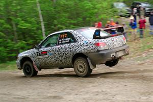 Peter Farrow / Jackson Sedivy Subaru WRX on SS3, Steamboat I.