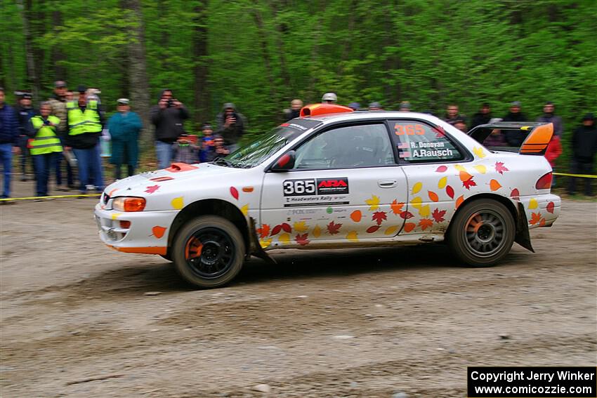Richard Donovan / Andrew Rausch Subaru Impreza on SS3, Steamboat I.