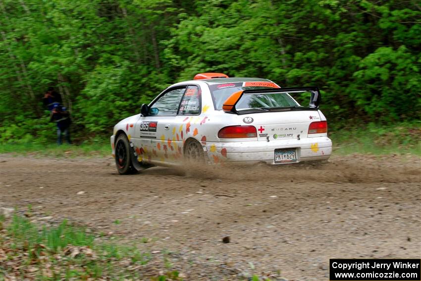 Richard Donovan / Andrew Rausch Subaru Impreza on SS3, Steamboat I.