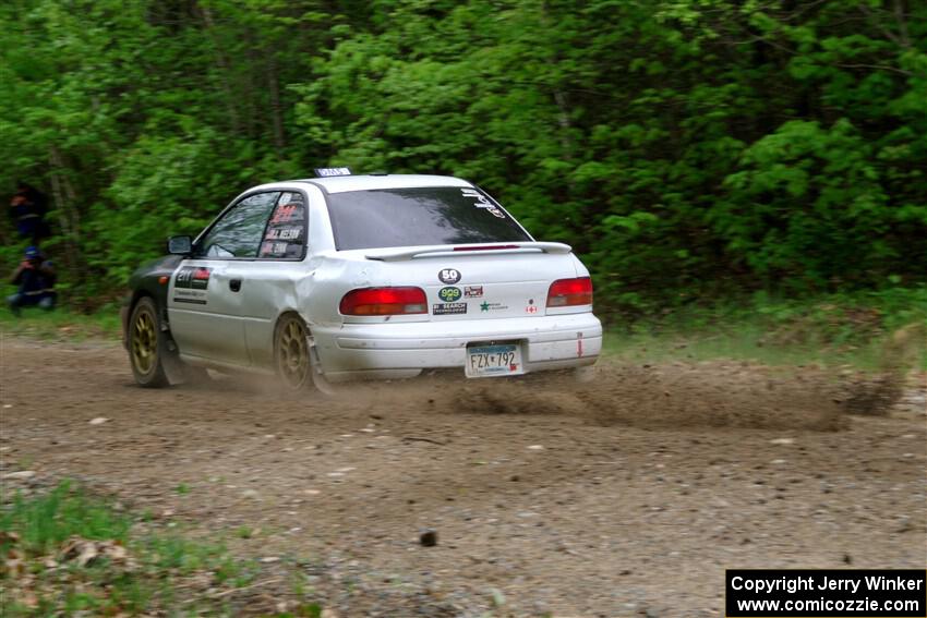 Jack Nelson / Isaac Zink Subaru Impreza on SS3, Steamboat I.
