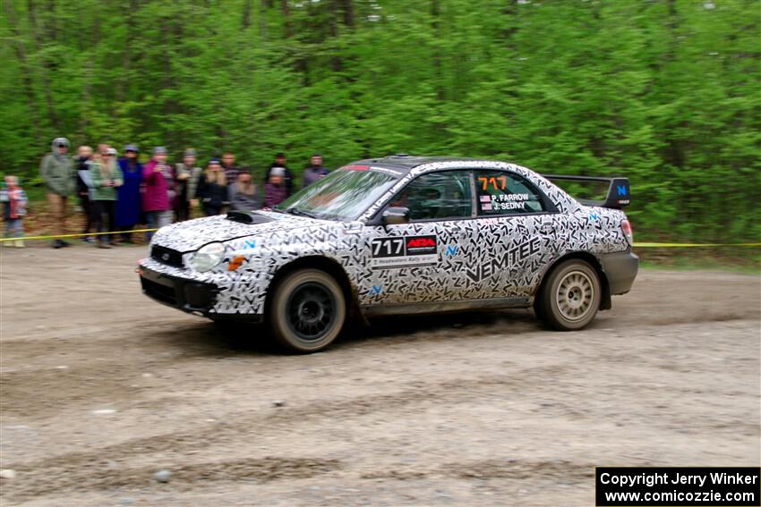 Peter Farrow / Jackson Sedivy Subaru WRX on SS3, Steamboat I.