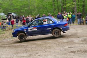Mark Lietha / Brayden Samis Subaru Impreza 2.5RS on SS3, Steamboat I.