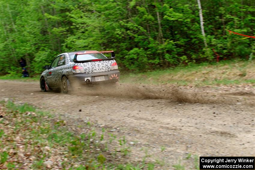 Peter Farrow / Jackson Sedivy Subaru WRX on SS3, Steamboat I.