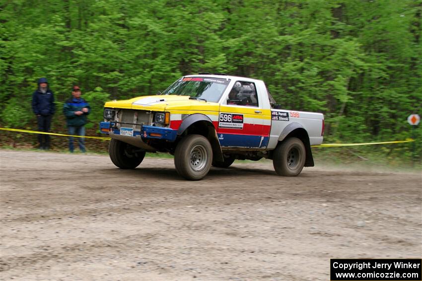 Scott Parrott / Shawn Silewski Chevy S-10 on SS3, Steamboat I.