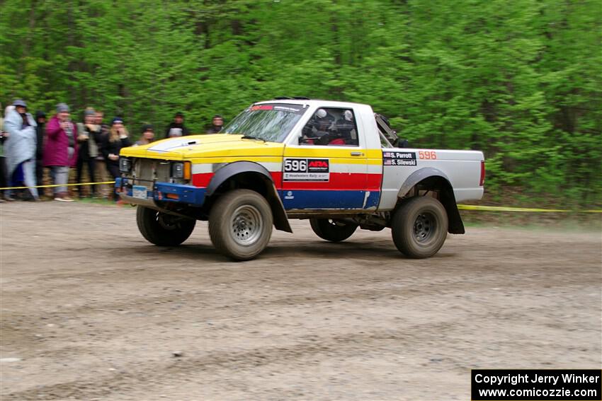 Scott Parrott / Shawn Silewski Chevy S-10 on SS3, Steamboat I.