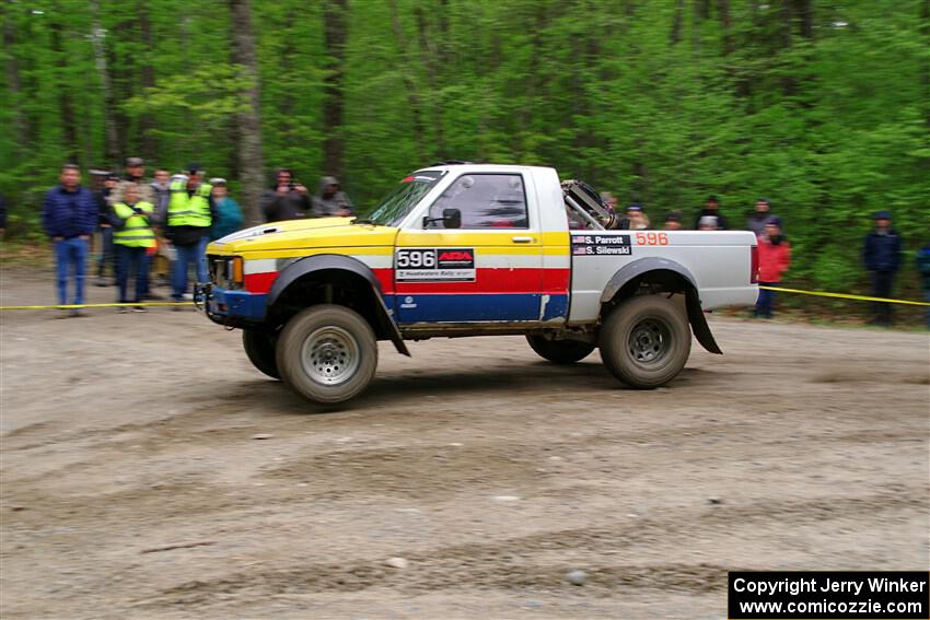 Scott Parrott / Shawn Silewski Chevy S-10 on SS3, Steamboat I.