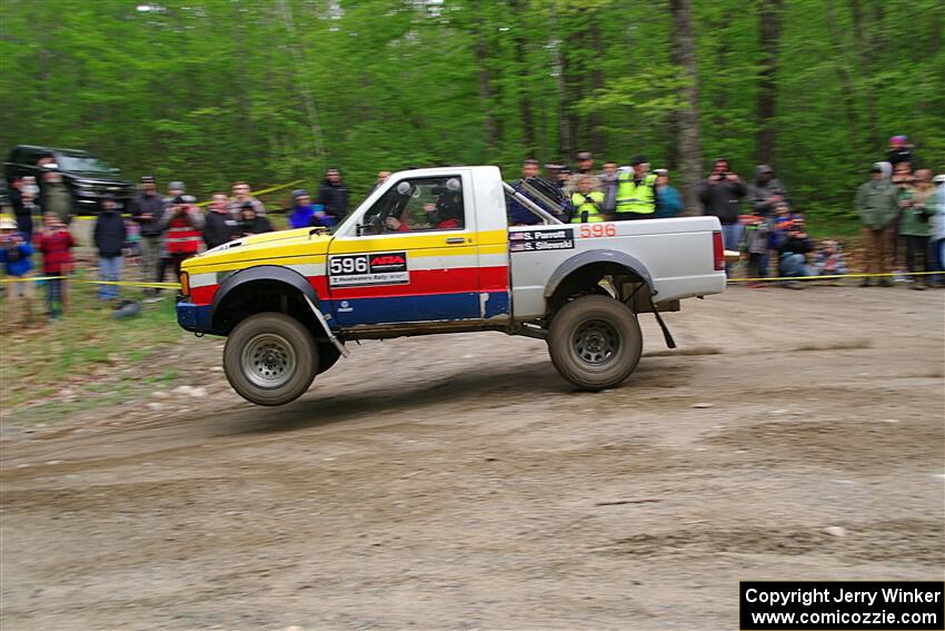 Scott Parrott / Shawn Silewski Chevy S-10 on SS3, Steamboat I.