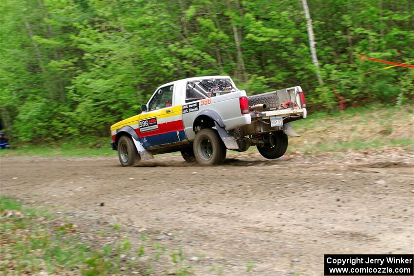 Scott Parrott / Shawn Silewski Chevy S-10 on SS3, Steamboat I.