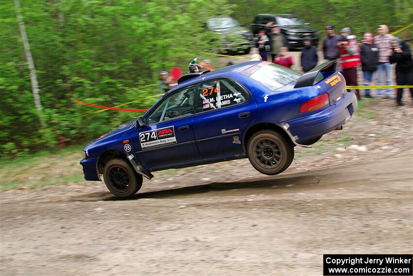 Mark Lietha / Brayden Samis Subaru Impreza 2.5RS on SS3, Steamboat I.