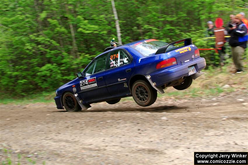 Mark Lietha / Brayden Samis Subaru Impreza 2.5RS on SS3, Steamboat I.