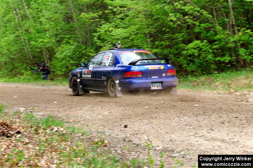 Mark Lietha / Brayden Samis Subaru Impreza 2.5RS on SS3, Steamboat I.