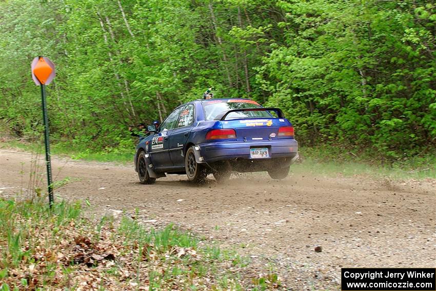 Mark Lietha / Brayden Samis Subaru Impreza 2.5RS on SS3, Steamboat I.