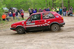 Nino Ortega / Jason Hack VW GTI on SS3, Steamboat I.
