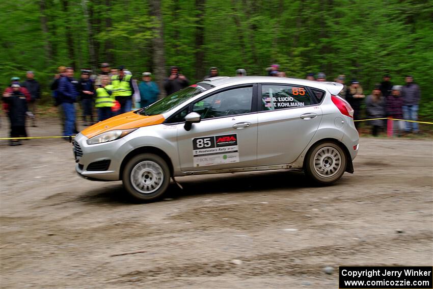 Brent Lucio / Tim Kohlmann Ford Fiesta on SS3, Steamboat I.