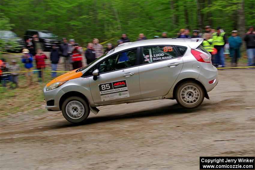 Brent Lucio / Tim Kohlmann Ford Fiesta on SS3, Steamboat I.