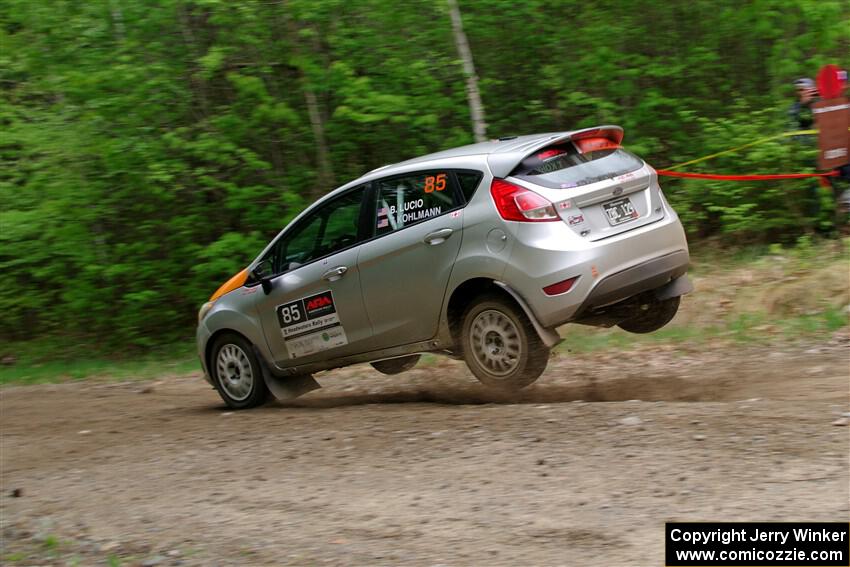 Brent Lucio / Tim Kohlmann Ford Fiesta on SS3, Steamboat I.